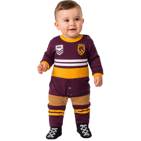 Brisbane Broncos Footysuit - Infants