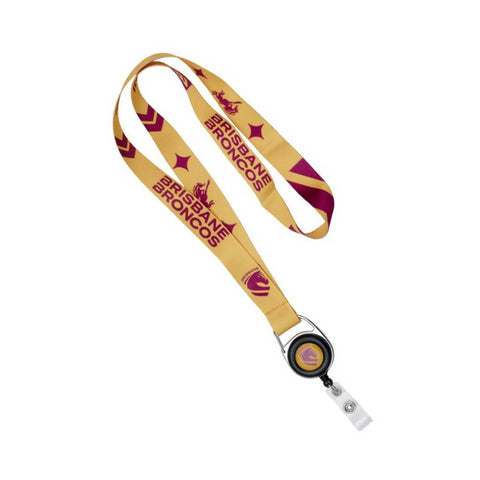 Brisbane Broncos Retractable Lanyard
