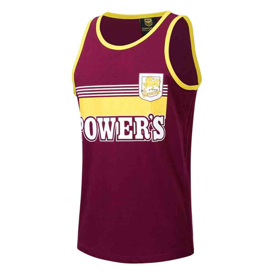 Brisbane Broncos Retro Singlet Adult