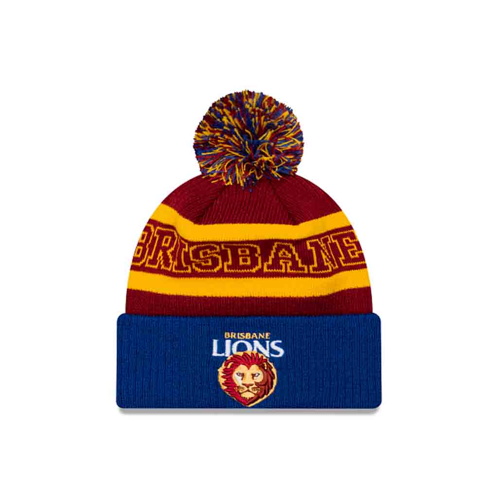 Brisbane Lions 2024 Official Team Colours Beanie