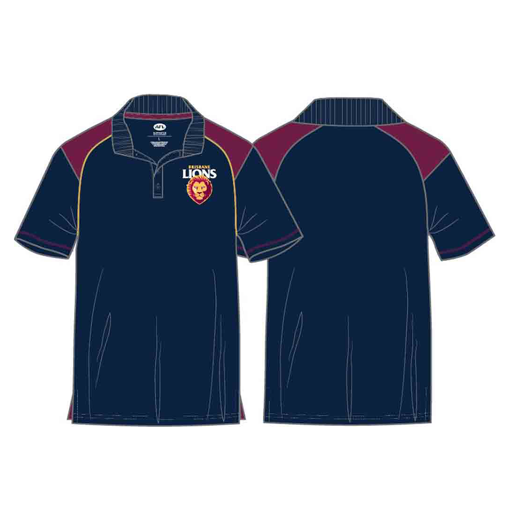 Brisbane Lions 2024 Performance Polo Adult Jerseys Megastore