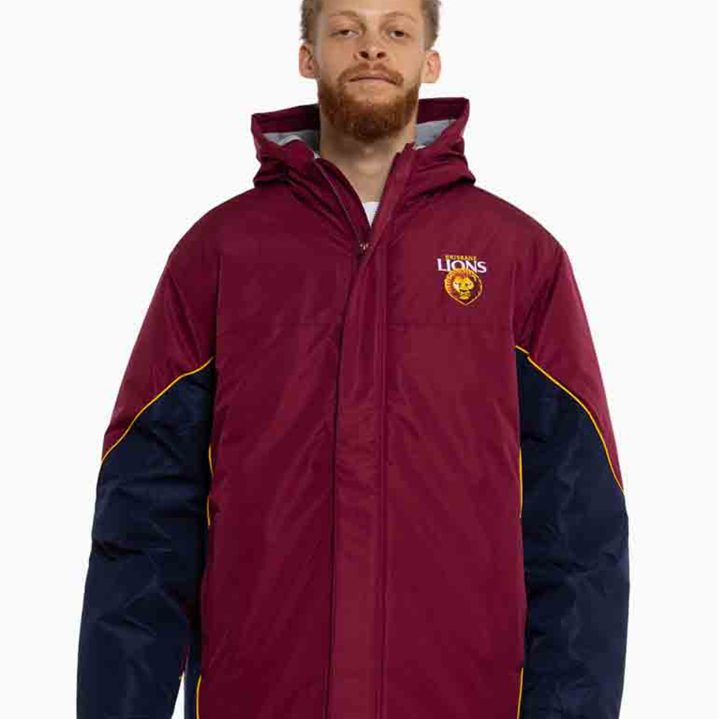 Brisbane Lions 2024 Stadium Jacket Adult