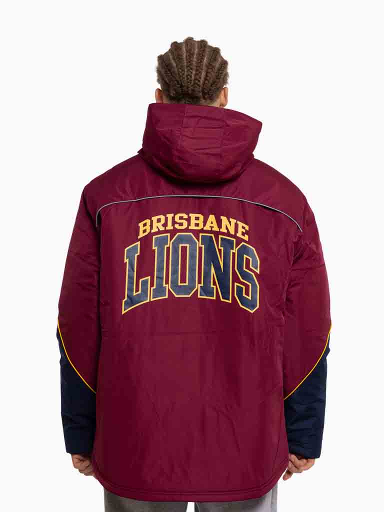 Brisbane Lions 2024 Stadium Jacket Adult