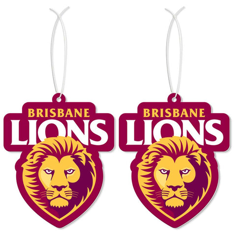 Brisbane Lions Air Freshener 2-pack