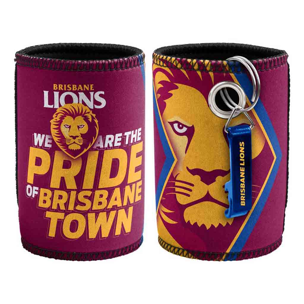 Brisbane Lions Can Cooler Opener