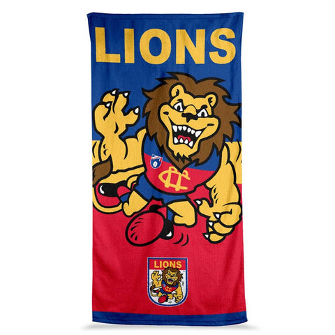 Brisbane Lions Jumbo Beach Towel