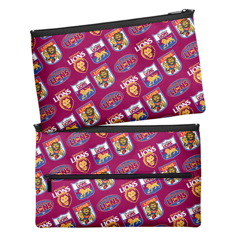 Brisbane Lions Large Pencil Case