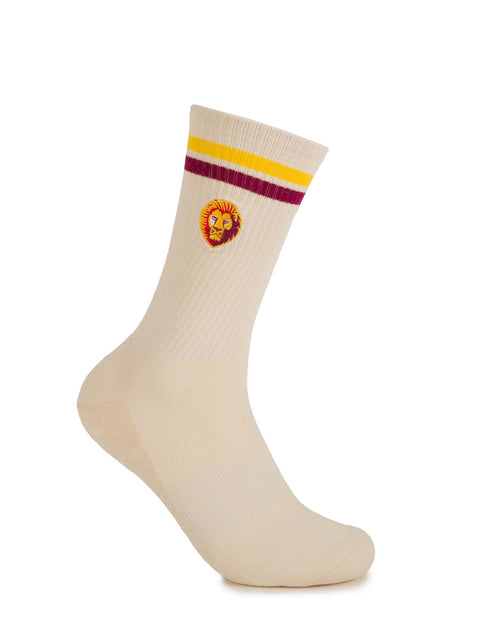 Brisbane Lions Sneaker Sock 2 Pack Giftbox