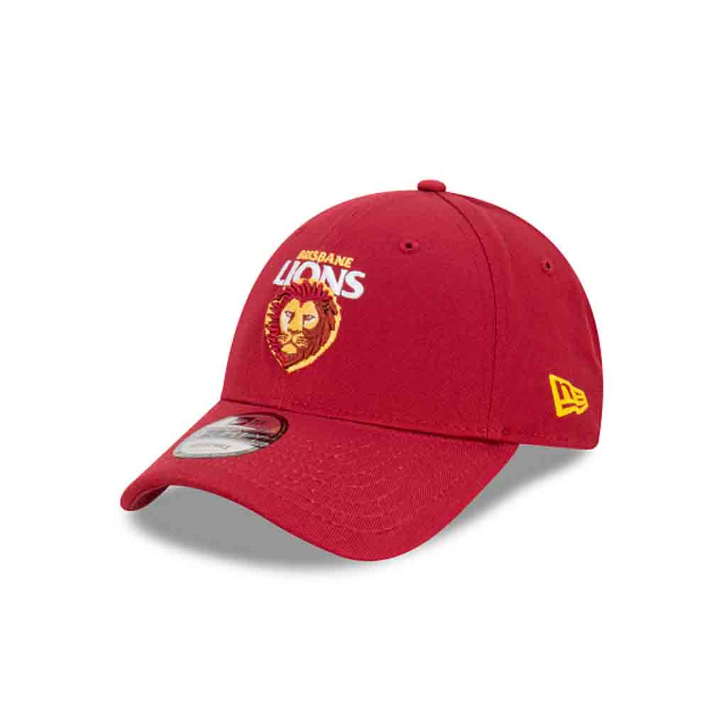 Brisbane Lions Team Colours 9Forty Cloth Strap Cap