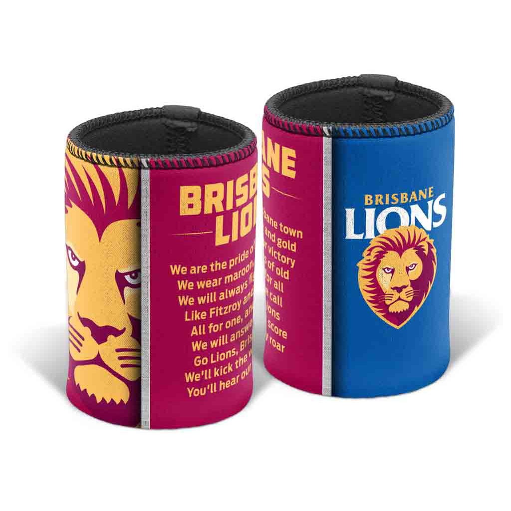 Load image into Gallery viewer, Brisbane Lions Team Song Can Cooler
