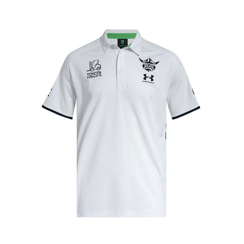Canberra Raiders 2026 Polo Adult White