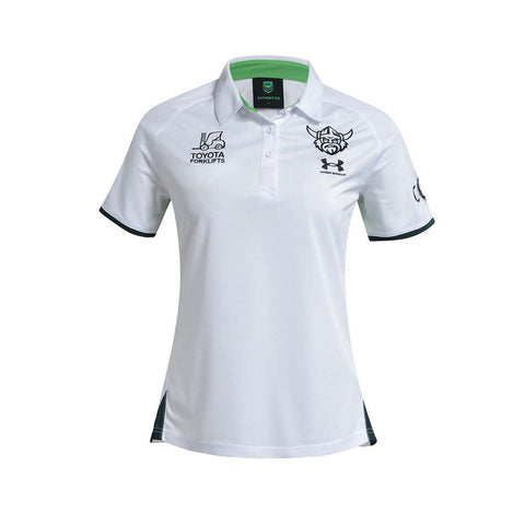 Canberra Raiders 2026 Polo Ladies White