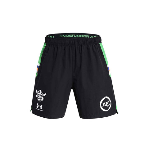 Canberra Raiders 2026 Training Shorts Adult Black