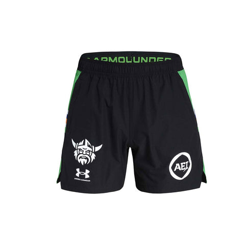 Canberra Raiders 2026 Training Shorts Youth Black