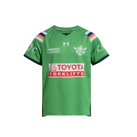 Canberra Raiders 2026 Training Tee Youth Green