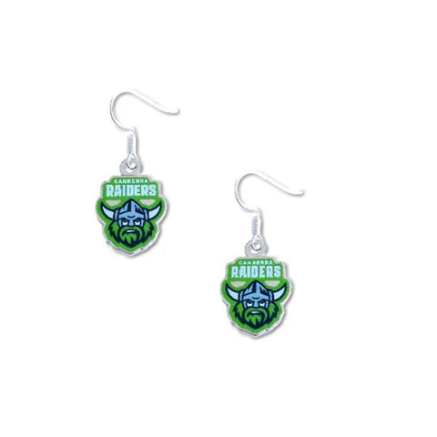Canberra Raiders Logo Earrings
