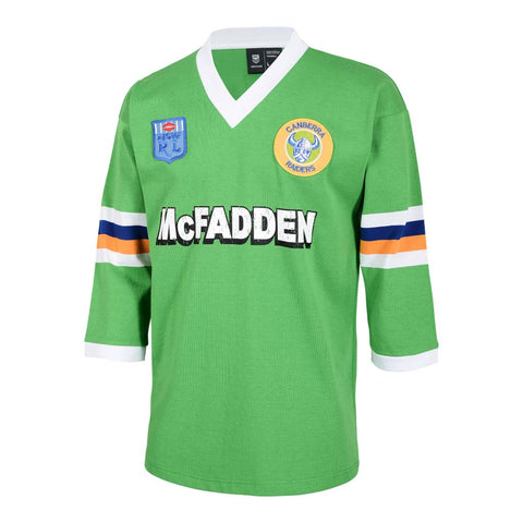 Canberra Raiders 1989 World Club Challenge Retro Jersey Adult