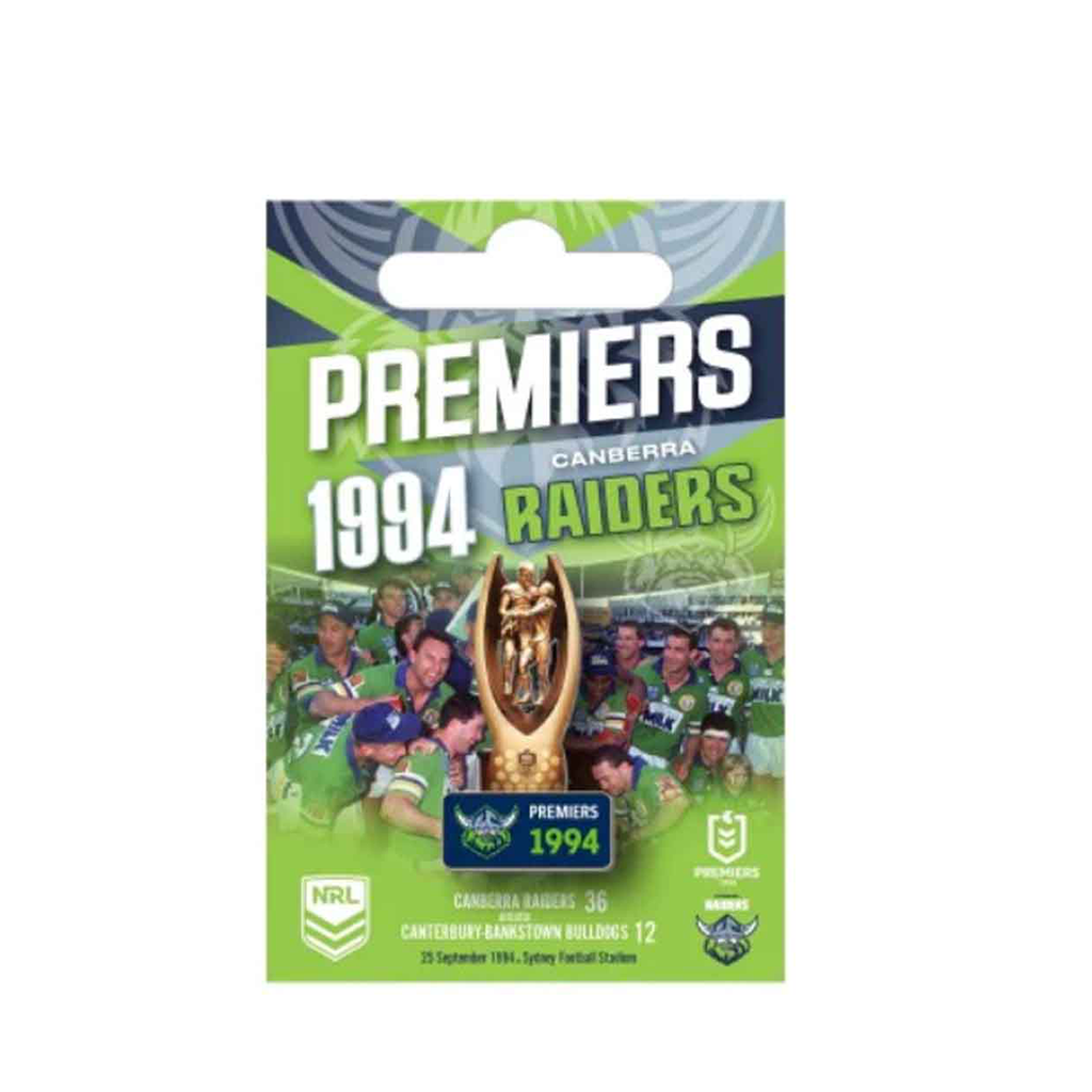 Load image into Gallery viewer, Canberra Raiders 1994 Premiers Trophy Pin
