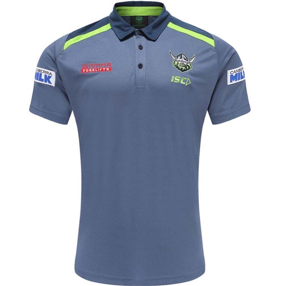 Canberra Raiders 2022 Polo - Steel/Navy