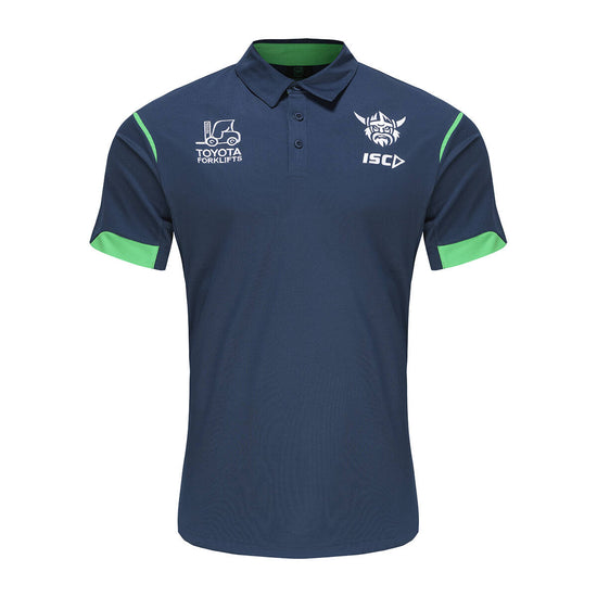 Canberra Raiders 2024 Media Polo Navy Adult