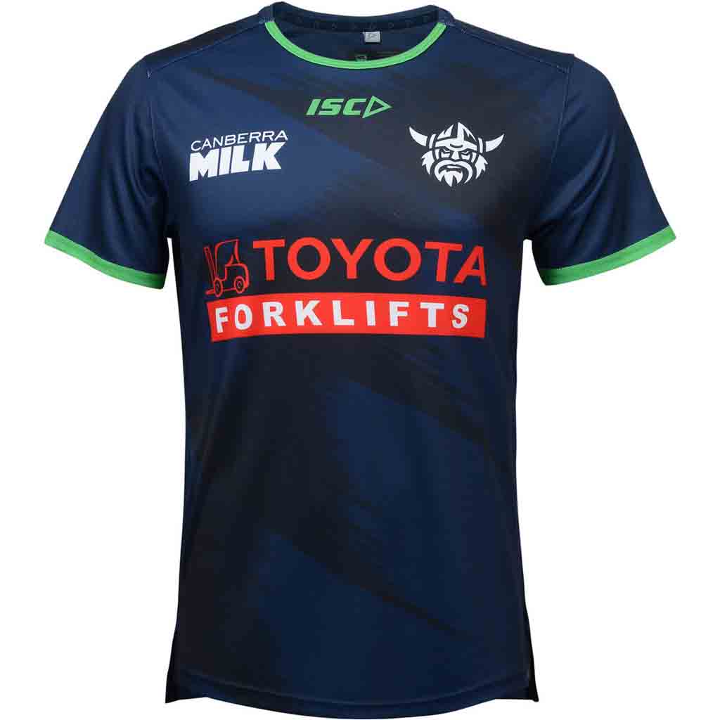 Canberra Raiders 2024 Training Tee Navy Adult