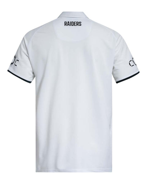 Canberra Raiders 2026 Polo Adult White