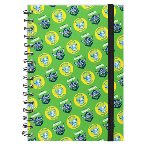 Canberra Raiders A5 Hardcover Notebook