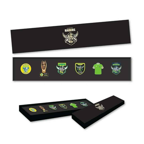 Load image into Gallery viewer, Canberra Raiders Logo Pin Set
