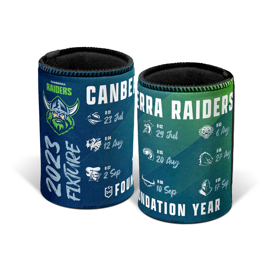 Canberra Raiders NRLW Foundation Year Can Cooler