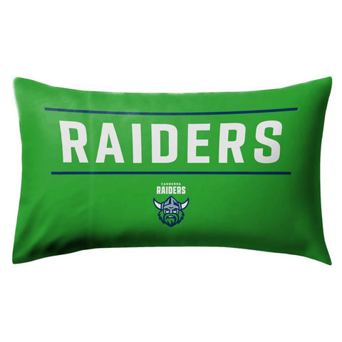Canberra Raiders Single Pillow Case