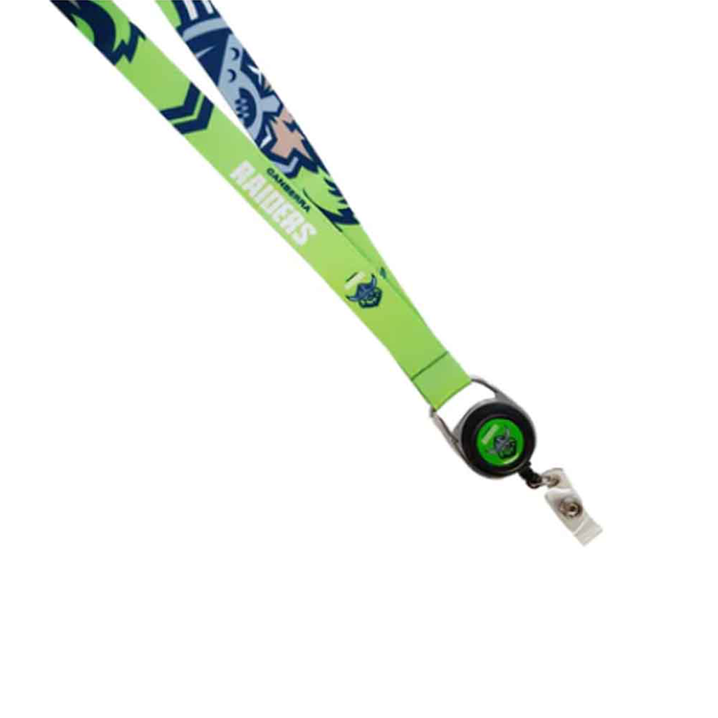Load image into Gallery viewer, Canberra Raiders Retractable Lanyard

