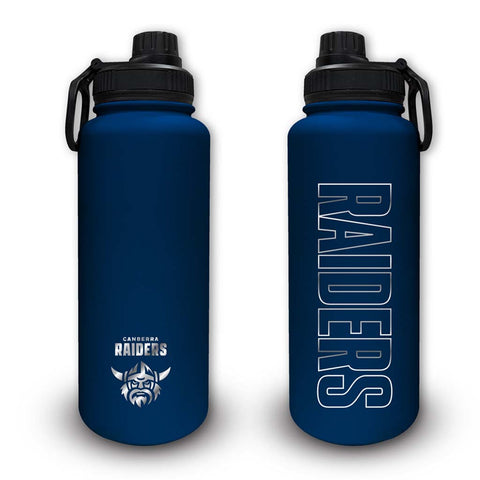 Canberra Raiders Stainless Steel Drink Bottle 960mL