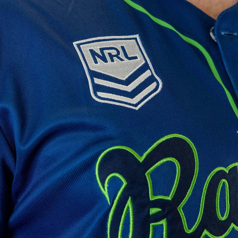 Canberra Raiders 'Homer' Baseball Shirt Adult