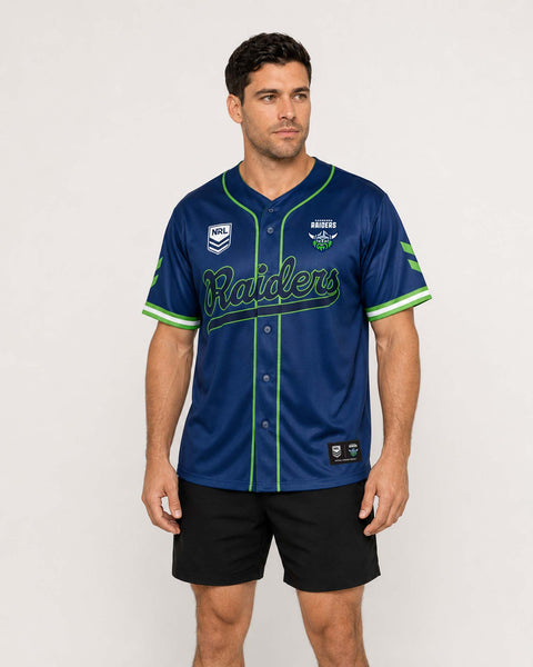 Canberra Raiders 'Homer' Baseball Shirt Adult
