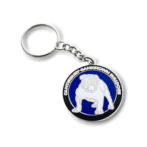 Canterbury Bulldogs Heritage Logo Keyring