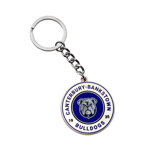 Canterbury Bulldogs Round Keyring