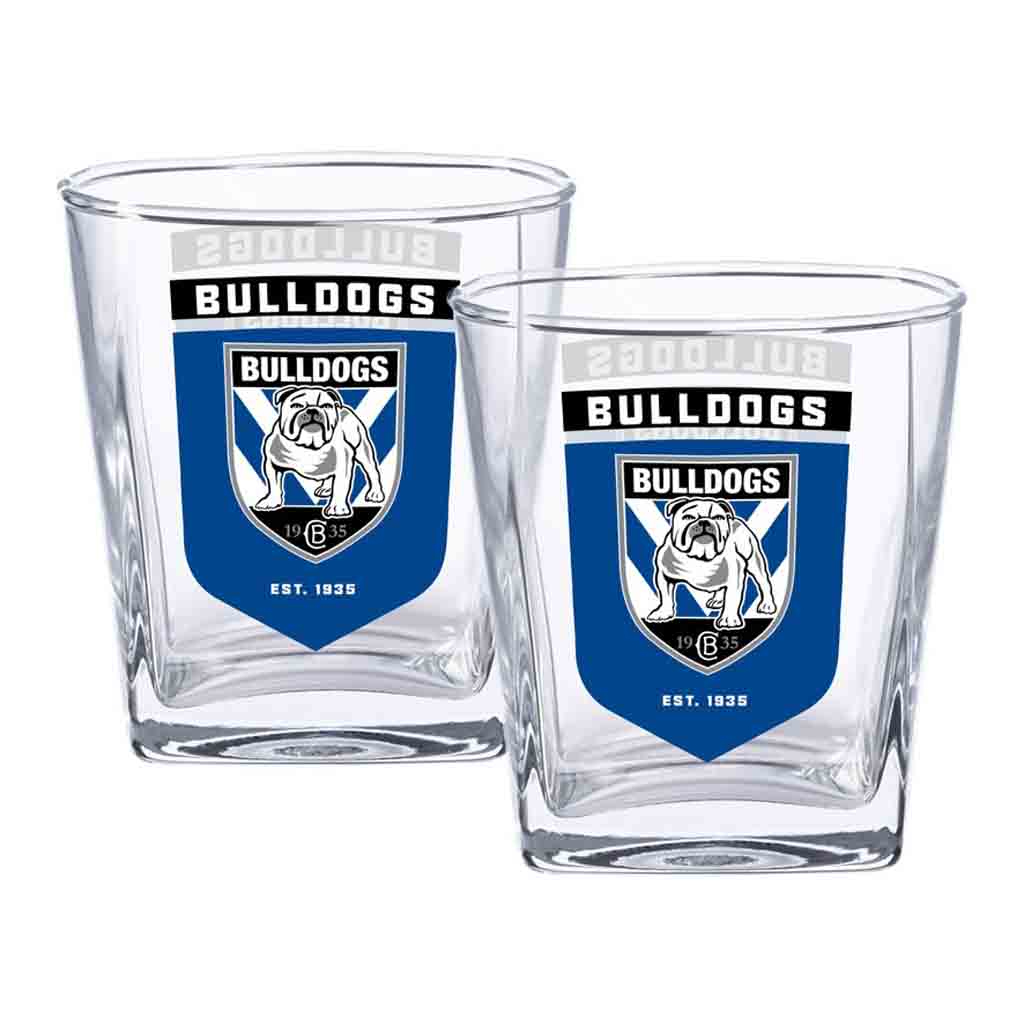 Canterbury Bulldogs 2-Pack Spirit Glasses