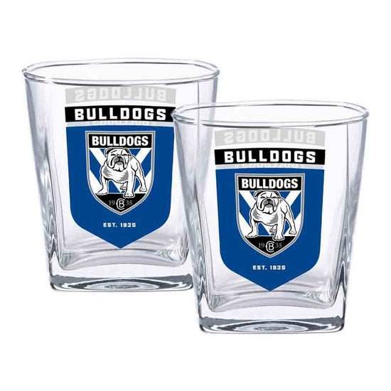 Canterbury Bulldogs 2-Pack Spirit Glasses