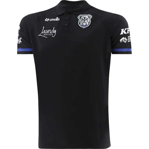 Canterbury Bulldogs 2026 Media Polo Black Adult