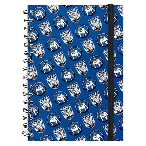 Canterbury Bulldogs A5 Hardcover Notebook