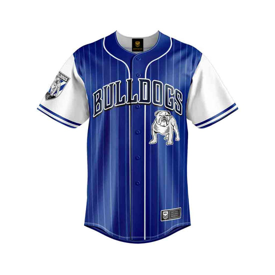Canterbury Bulldogs "Slugger" Baseball Shirt Adult