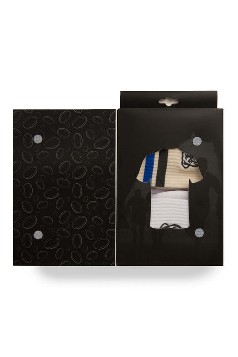 Canterbury Bulldogs Sneaker Sock 2 Pack Giftbox