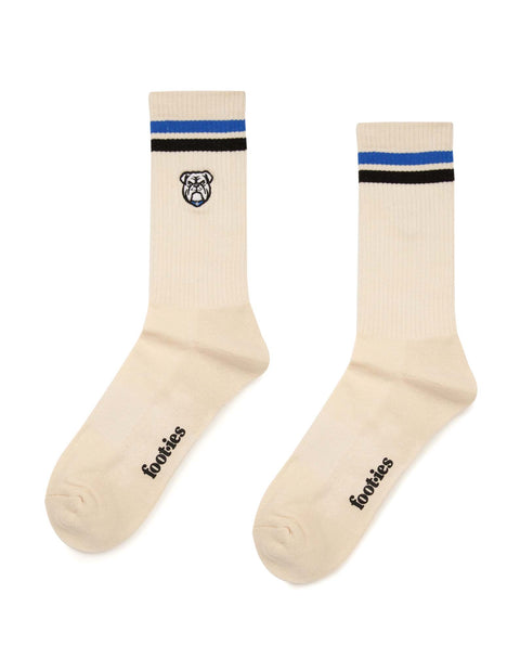 Canterbury Bulldogs Sneaker Sock 2 Pack Giftbox