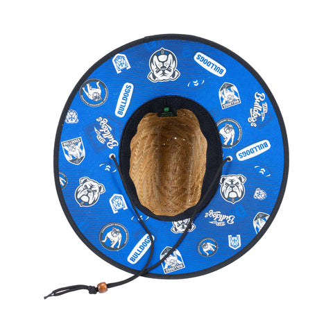 Canterbury Bulldogs Straw Hat