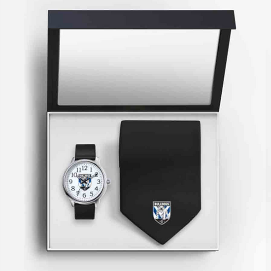 Load image into Gallery viewer, Canterbury Bulldogs Watch &amp;amp; Tie Gift Set
