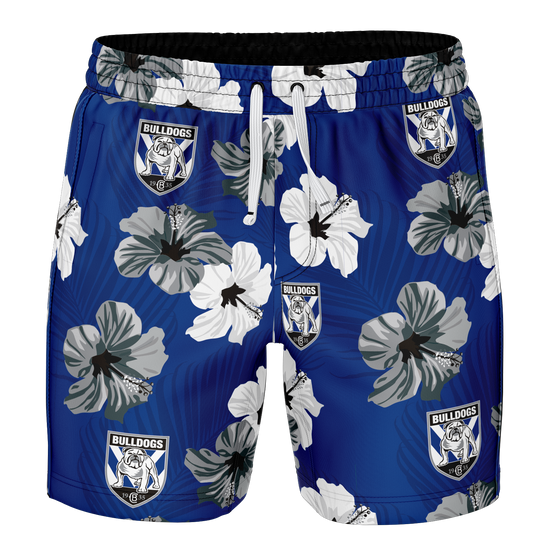 Canterbury Bulldogs 'Aloha' Volley Shorts Adult