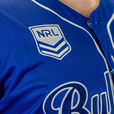 Canterbury Bulldogs 'Homer' Baseball Shirt Adult