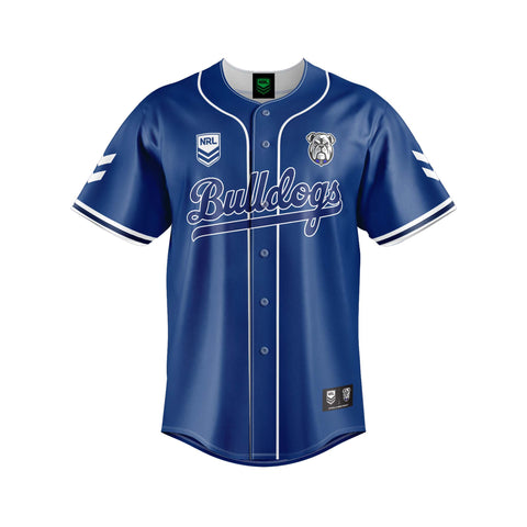 Canterbury Bulldogs 'Homer' Baseball Shirt Adult