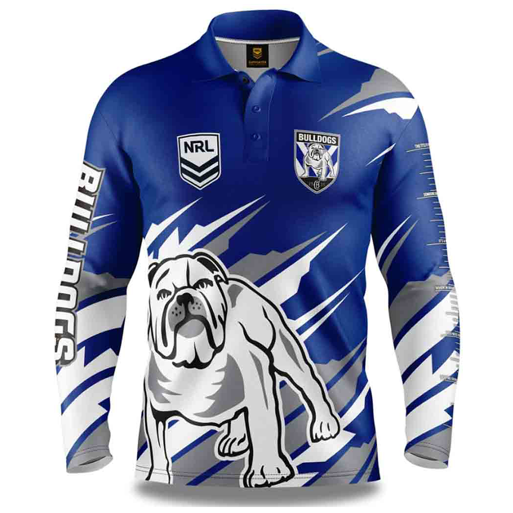 Canterbury Bulldogs 'Ignition' Fishing Shirt Adult