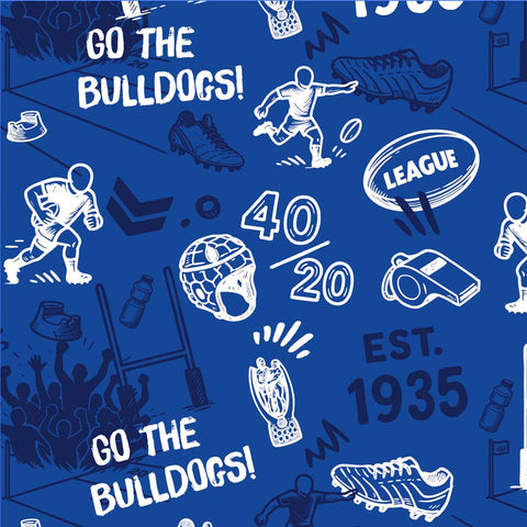 Canterbury Bulldogs 'Scrambler' Golf Polo Adult